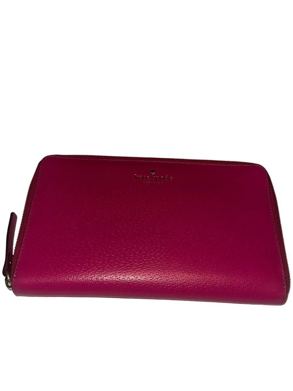 Kate Spade Fuchsia Zip Around Wallet - Picture 3 of 9